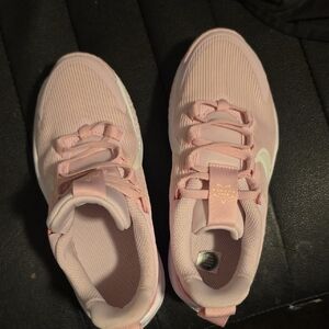 Nike Pink Sneakers Modern Minimalist Design